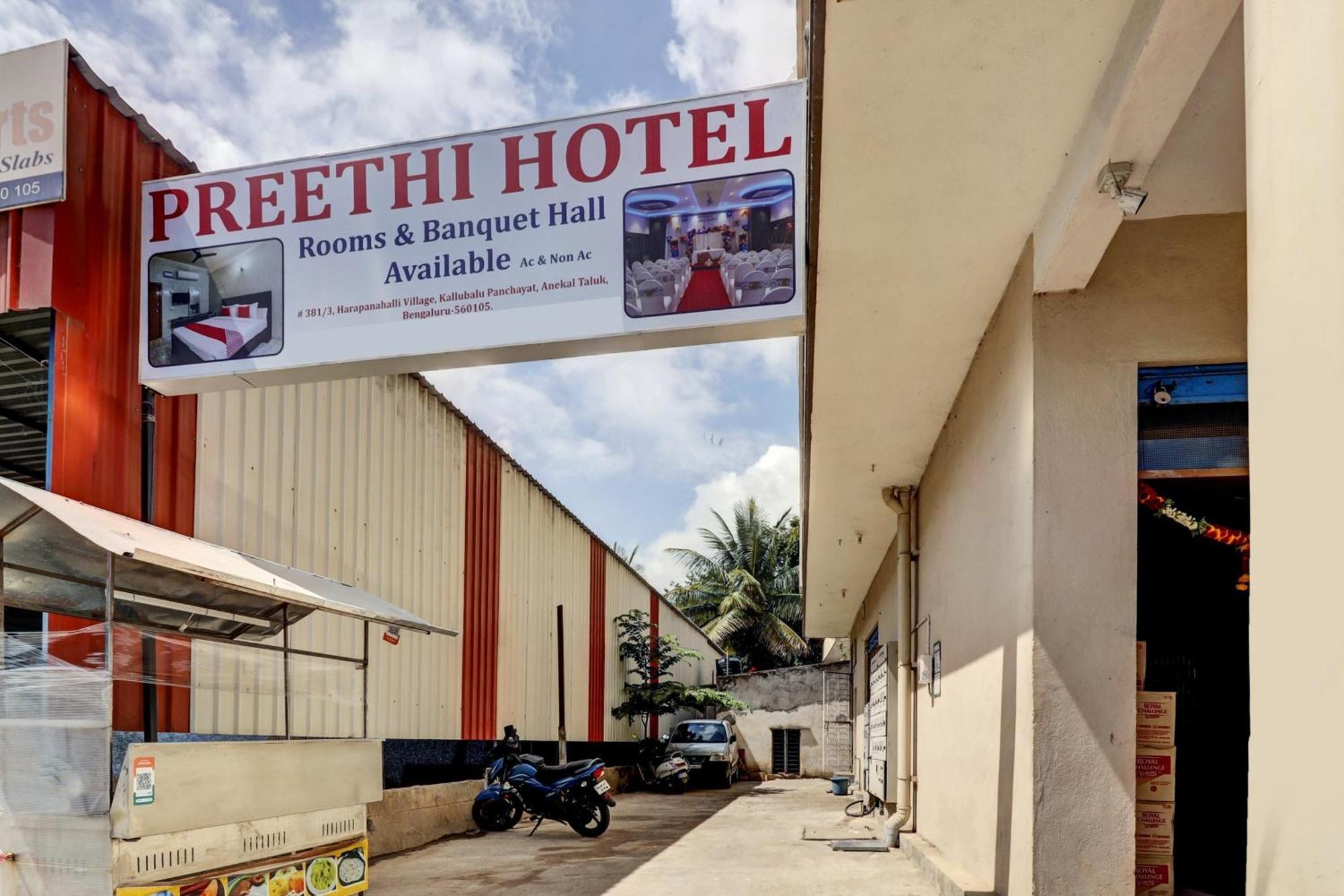 Super Collection O Preethi Boarding & Lodging Hotel Kammasandra Exterior photo